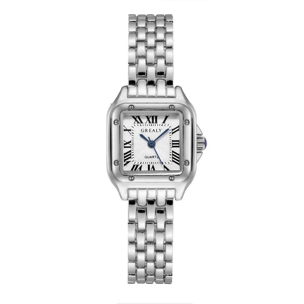 Panthere Classic Rectangle Stainless Steel Silver - Picture 10 of 15